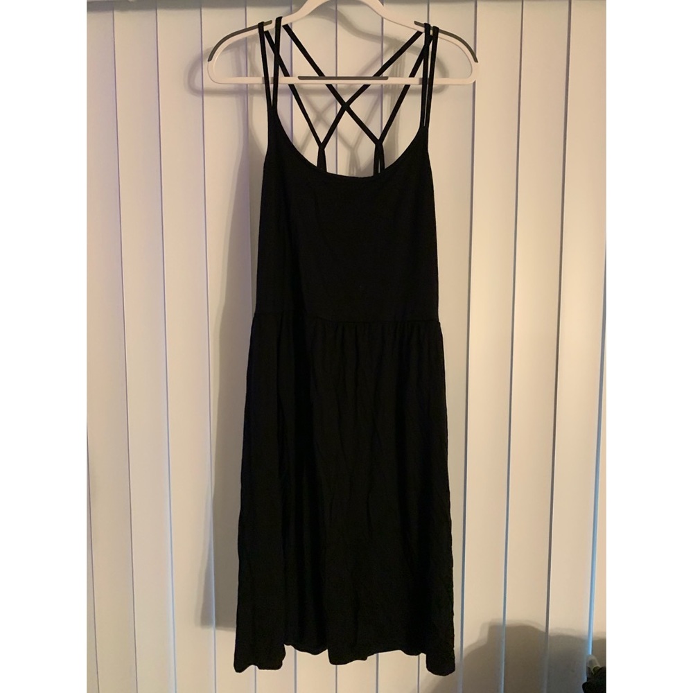 Strappy Skater Dress with Pockets